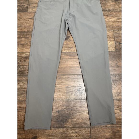 Drew Michael Denver Lodo Tall Pant Gray Performance Handmade in USA 38x36 - Picture 3 of 10